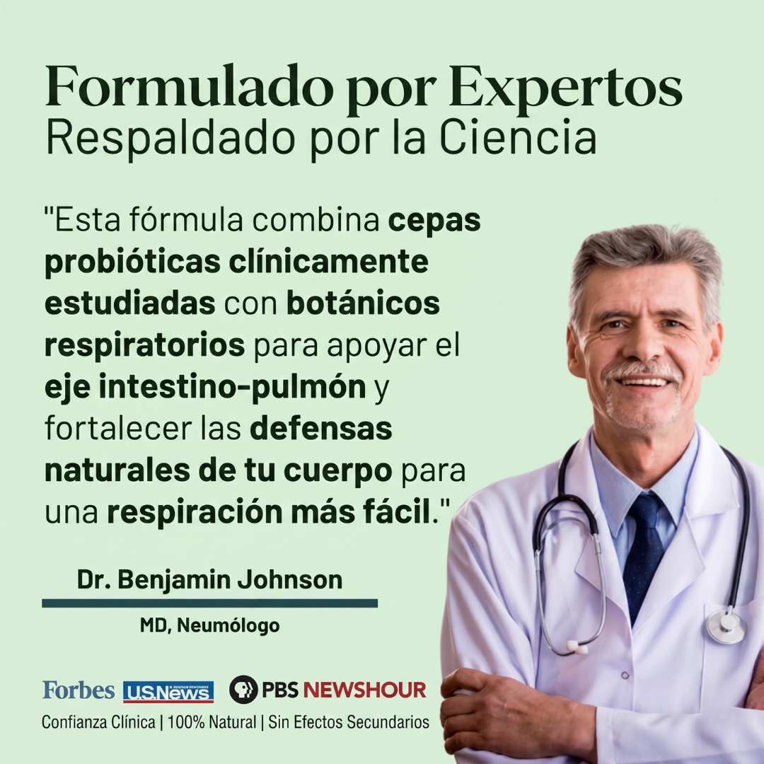 Nuvira™ Probiótico Soporte Pulmonar