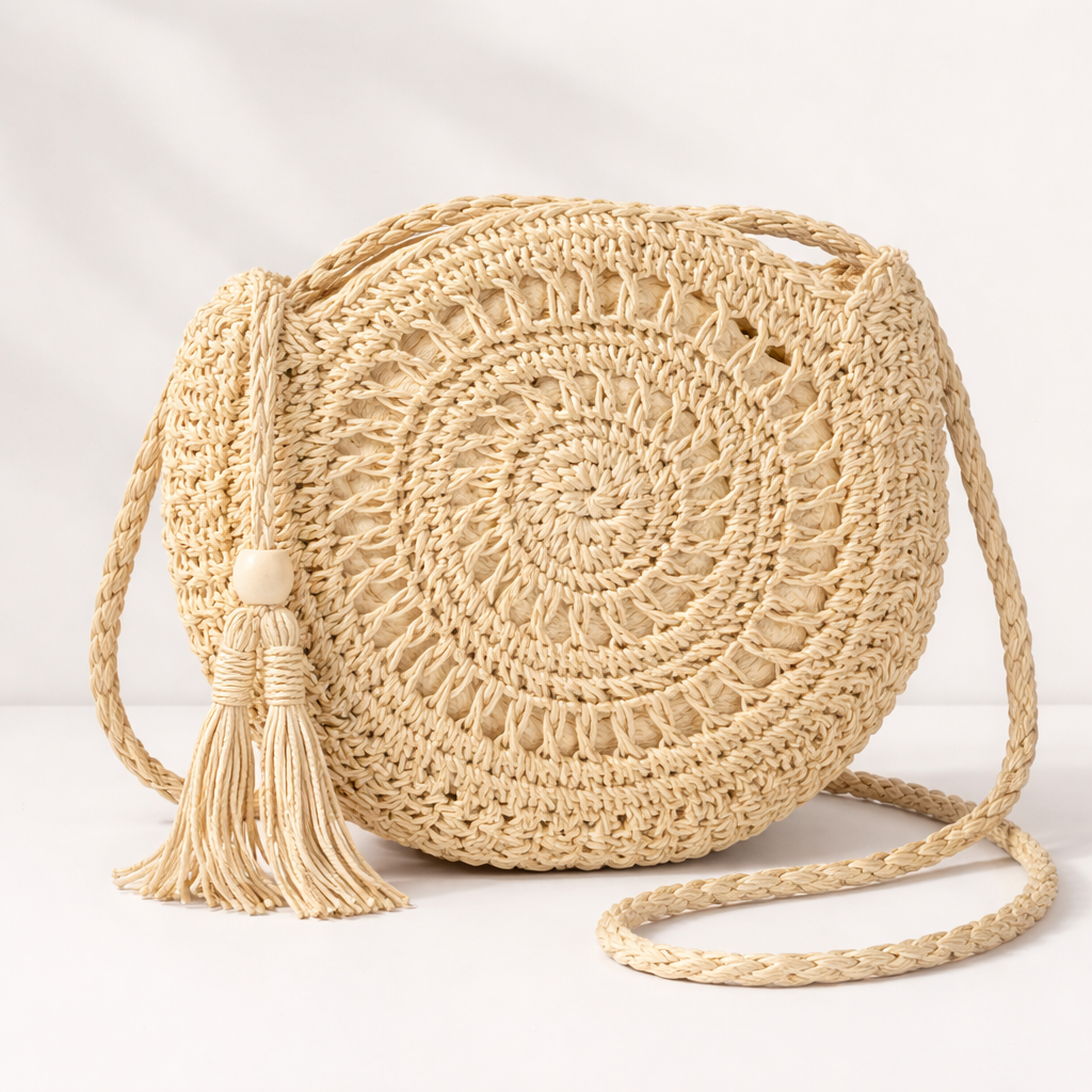 Bolso Tejido Natural Premium