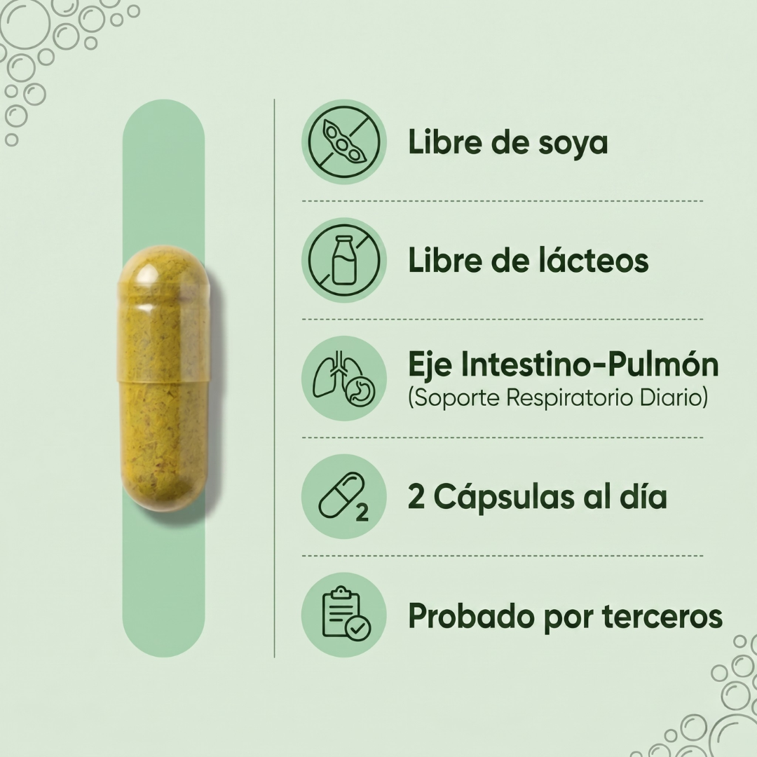 Nuvira™ Probiótico Soporte Pulmonar