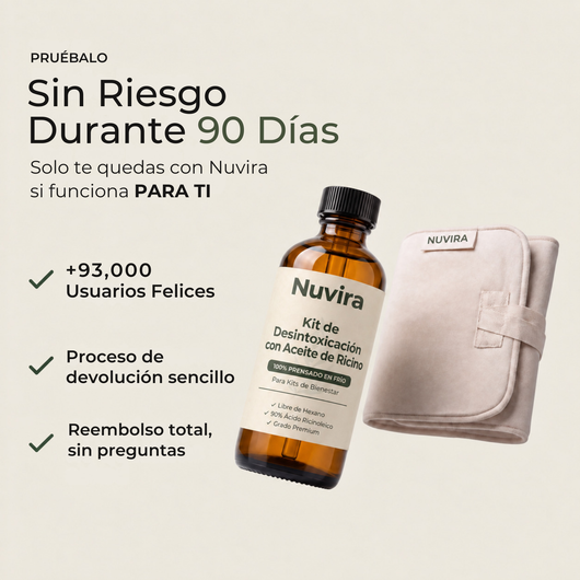 Kit Antiparasitario de Aceite de Ricino Nuvira™