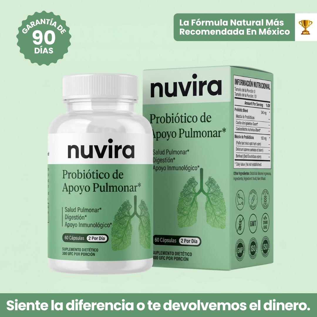 Nuvira™ Probiótico Soporte Pulmonar